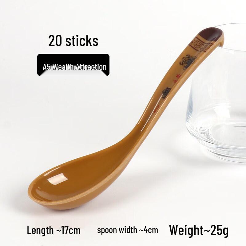 Melamine Long Handle Commercial Soup Spoon