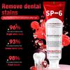 SP-6 Probiotic Whitening & Stain-Removing Toothpaste, 140g - Freshens Breath, Reduces Bad Breath, Brightens Teeth