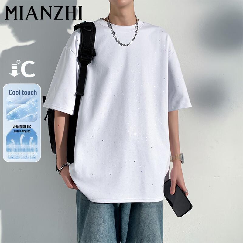 

Men s Starry Sky Print Casual Round Neck T-Shirt XL