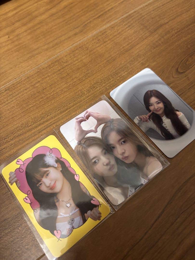 

[USED] ITZY rear trading card