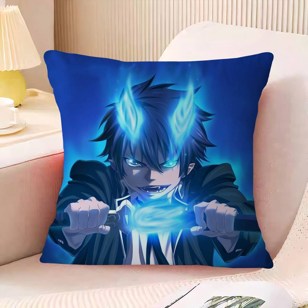 

B-Blue E-Exorcist Pillow Cushion Cover Pillowcase Living Room Sofa Home Decor Customized 16x16Inch