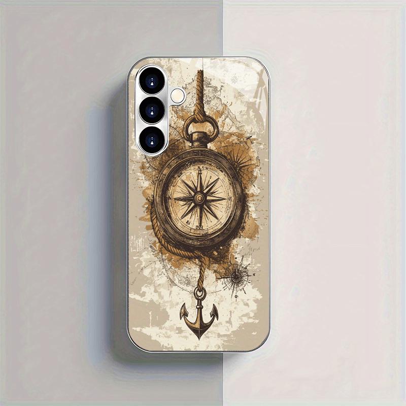 Electroplated Gold New Phone Case for Samsung Galaxy S26 Ultra S25 Plus S24 S23 S22 Fe Tempered Glass Artistic Texture Patterns