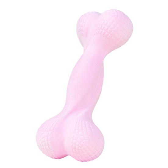 Dog Chew Toy, Soft TPR Teething Bone for Small Dogs, Stain Resistant Deep Teeth Cleaning Stick for Puppy