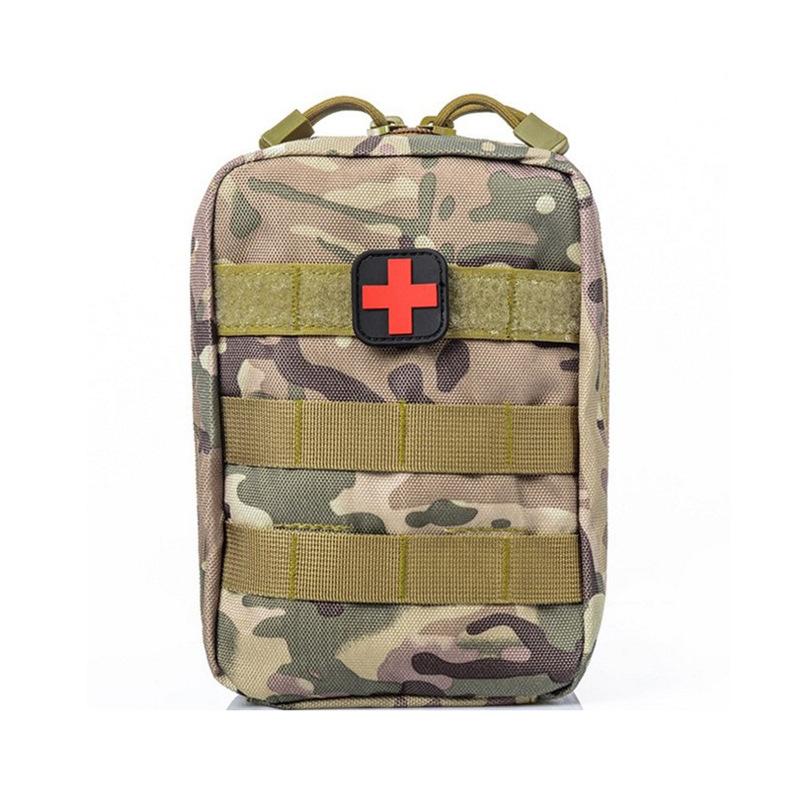 Camping Bag Survival First Aid Kit Bag Medical Waist Pack Emergency Travel Camping Oxford Molle Pouch