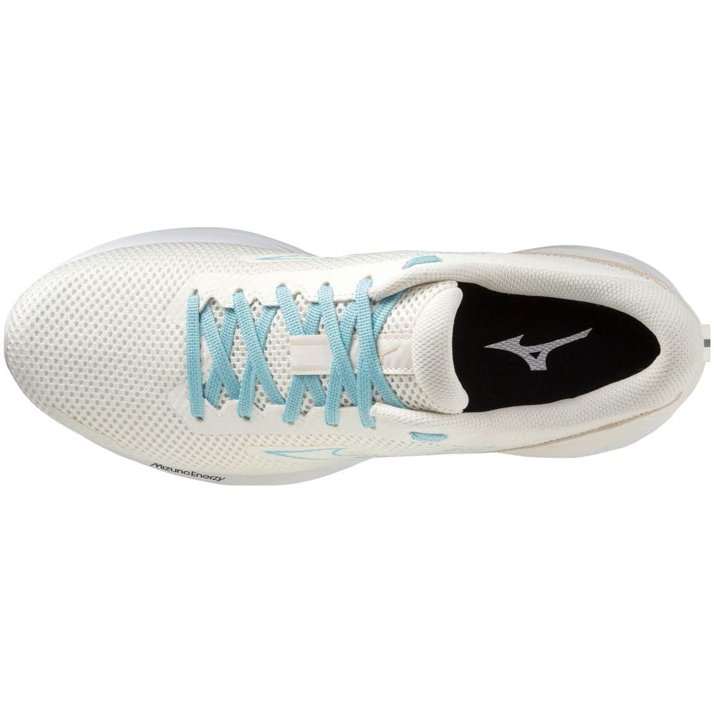 Mizuno Buty do biegania Wave Revolt 3 2E, Off-White/Niebieski/Biały, 27.0 cm,