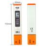 HM PH-80 pH-Messgerät 2 in 1 ATC Digitaler Wasserqualitätsprüfer PH Temperatur Detektor Wasser-Teststift für Pool Aquarium