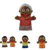 Cartoon Black Half Body Hand Puppet For Interactive Storytelling