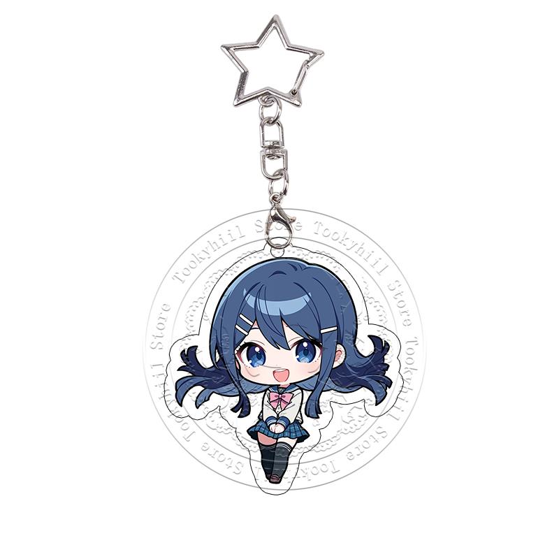 Danganronpa Acryl Schlüsselanhänger Toko Tsumiki Monokuma Exquisiter Schüler Anime Cartoon Taschenanhänger Chibi Dekor Zubehör Anhänger