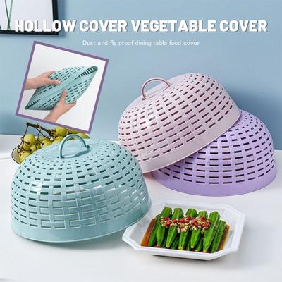 Durable Round Kitchen Accessories Dustproof Vegetable Cover Food Cover Mesh Cage Anti Mosquito Fly