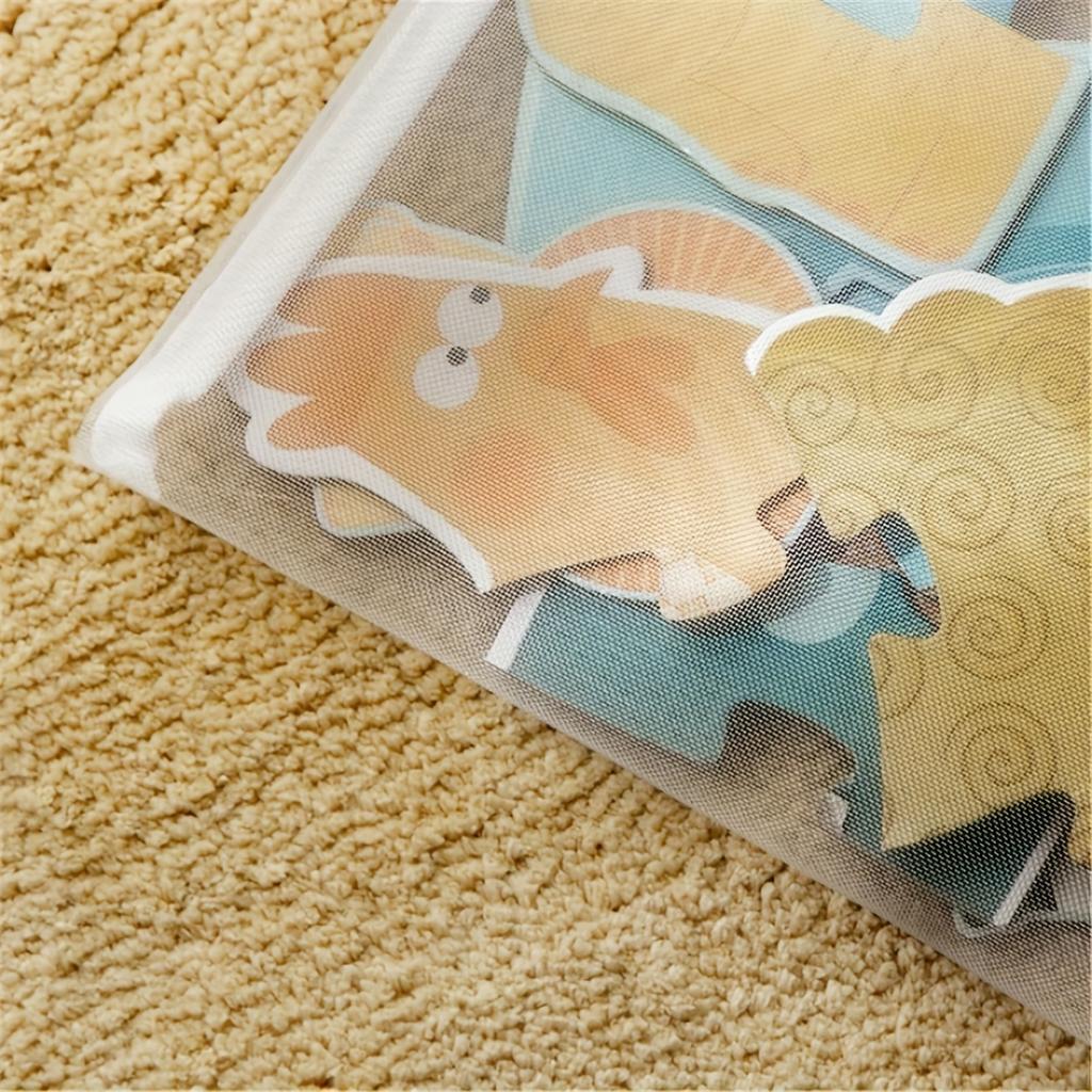 8 Stück Reißverschluss-Netztaschen, 3 Größen, Plastik-Reißverschlusstaschen zum Organisieren, Reißverschluss-Netztaschen, Wasserdichte transparente Reisetaschen, Bürobedarf Dokumententaschen