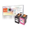 Peach Multi Pack H62 Pack of 2 Black, Color (cyan, Magenta, Yellow) Remanufactured Ink Cartridge (alternative For: HP 62)…