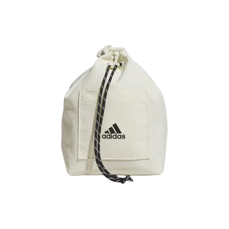 

Adidas Polyamide Shoulder Bag Crossbody Bag Bucket Bag Handbag Regular Women s Ivory White Adidas JJ2080