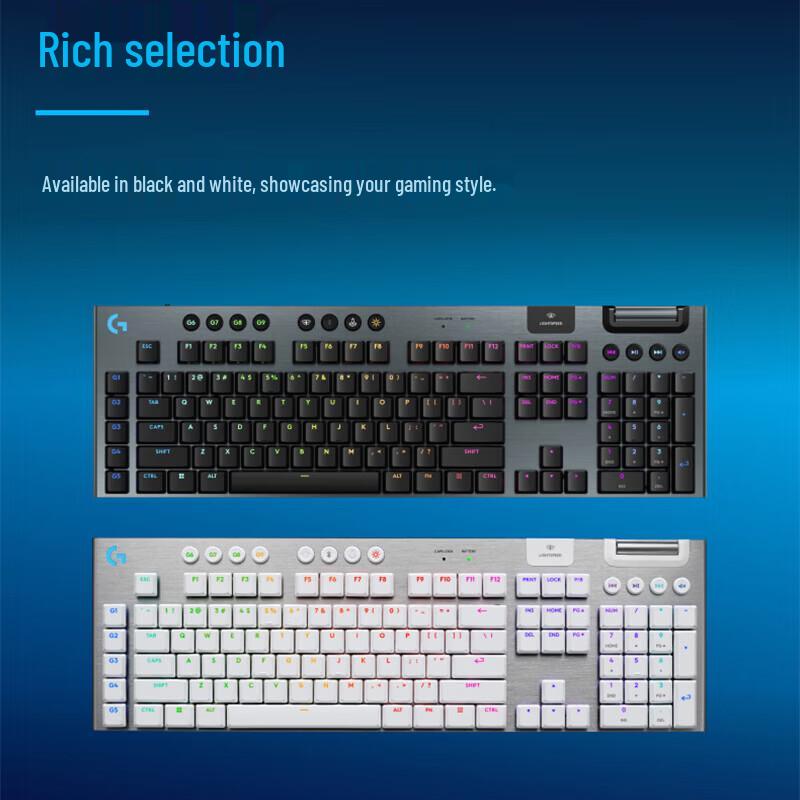 Logitech G915 X LIGHTSPEED Low-Profile RGB Mechanical Gaming Keyboard