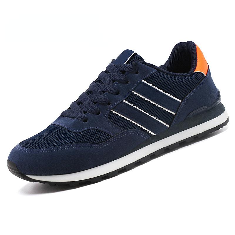Men Casual Walking Shoes Light Suede Running Sneakers Classical Man Comfort Outdoor Breathable Mesh Flats Jogging Sport Trainers