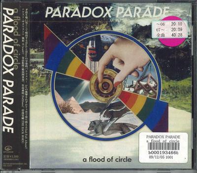 CD A FLOOD OF CIRCLE - Paradox Parade VICL63477 VICTOR Japan Obi Japanese Pop/Rock Used