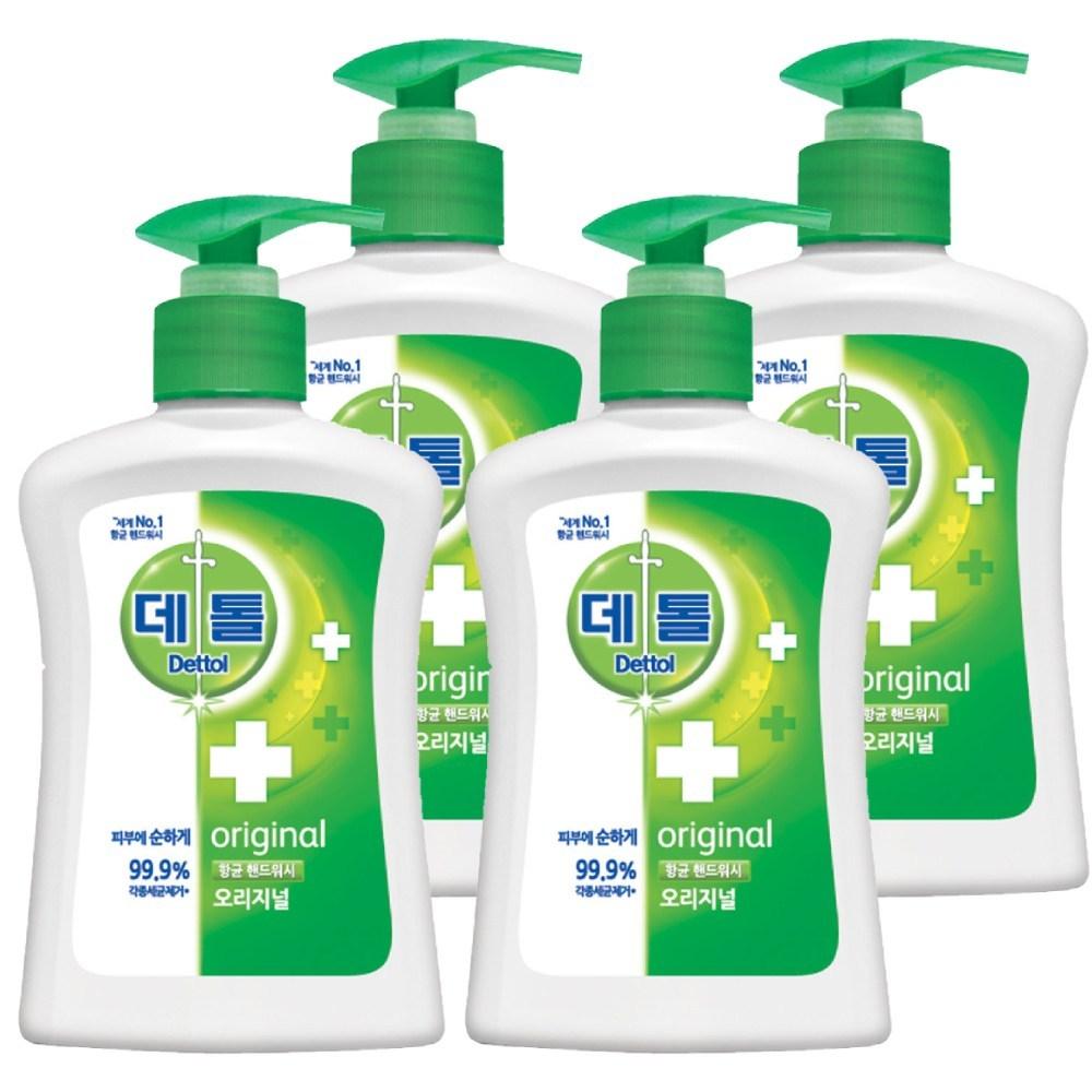 

Dettol антибактериальное средство для мытья рук Original, 250 мл, 4 шт.