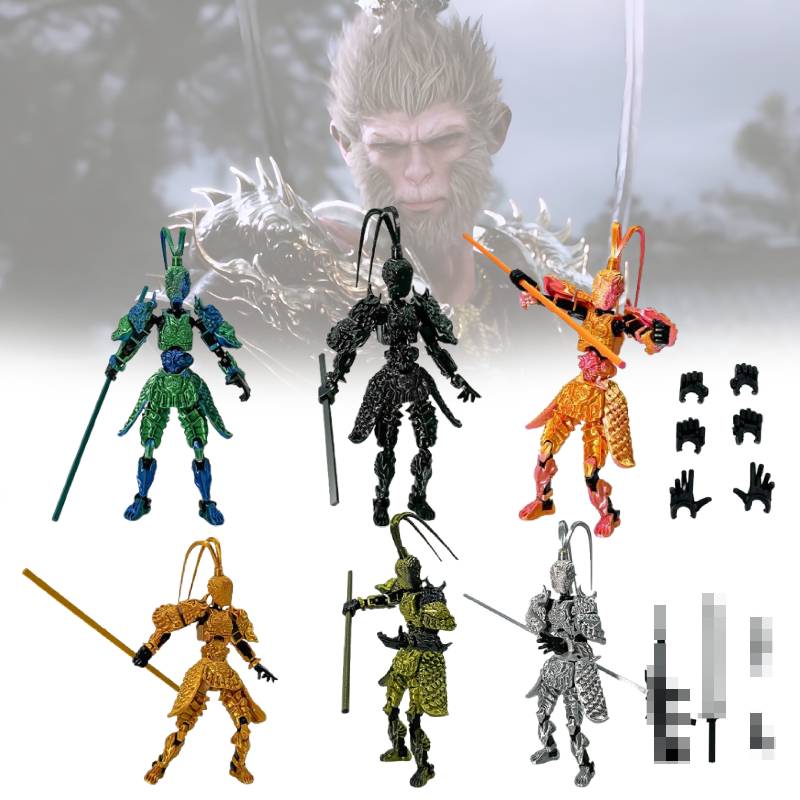 Myth Black Wukong Assembled Toys Children Educational Building Blocks Gifts
