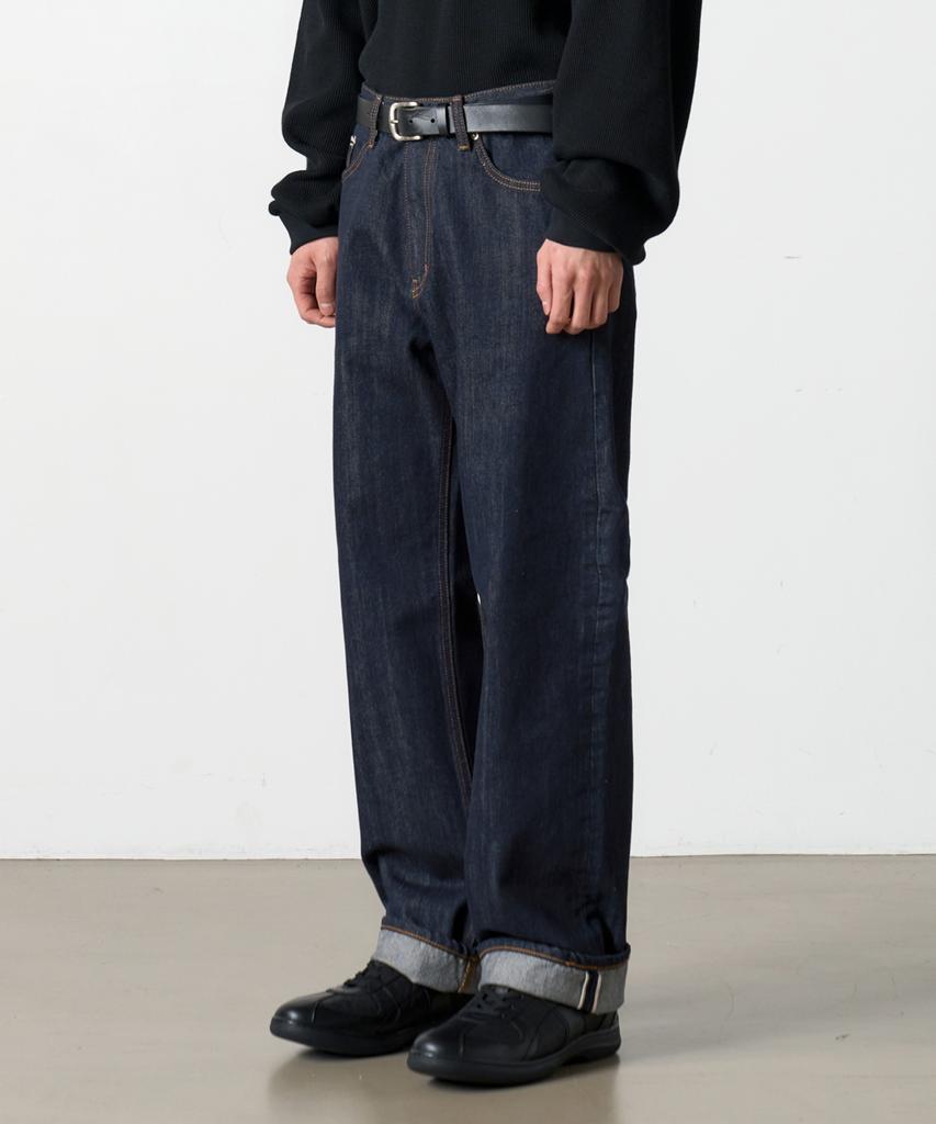 DENMADE Den0161 Non-Fade Selvedge Wide Fit (Indigo)