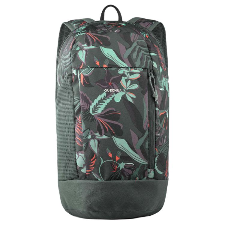 

Decathlon 10 л Quechua NH Arpenaz 100 Походный рюкзак Школьный рюкзак Рюкзак для улицы Полиэстер Темно-зеленый Унисекс Модель для пары темно-зеленого