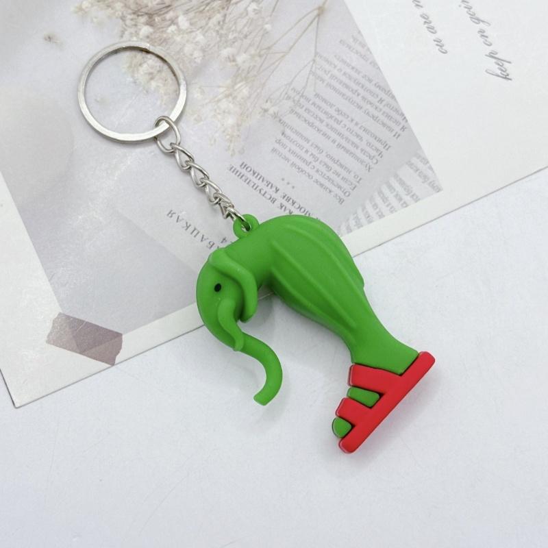 Italian Brainrot Anime Merchandise Keychains Toys Figure Model Dolls Hang The Bags Gifts Abstract Anime Action Figures Key Rings