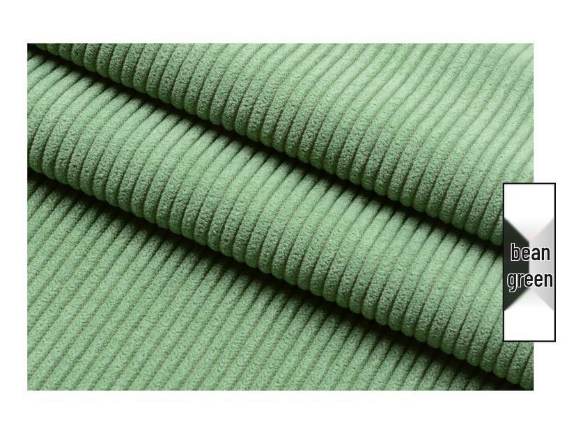 Solid Color Corduroy Velvet Ribbed Fabric for Clothing and Sofa Covers