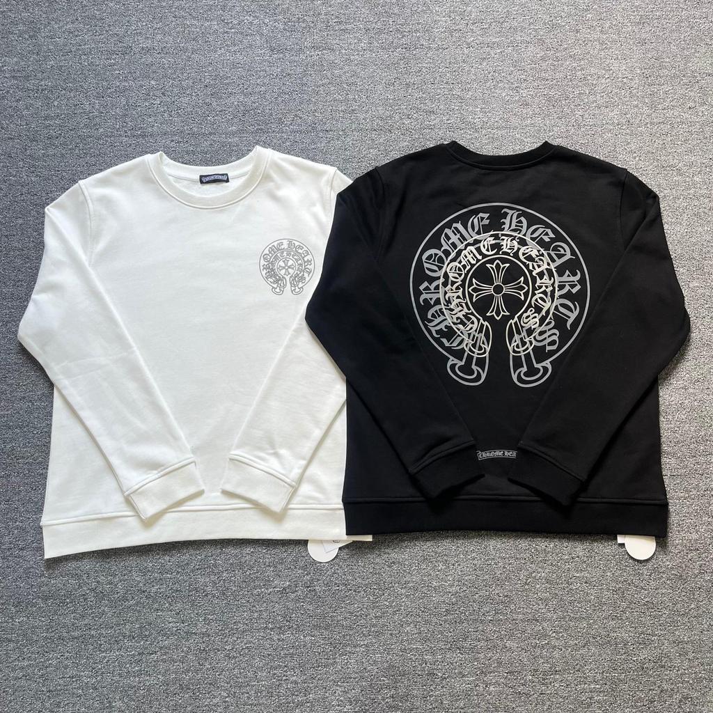 New Chrome Hearts Cross Simple Classic Unisex Round Neck Hoodie Collection