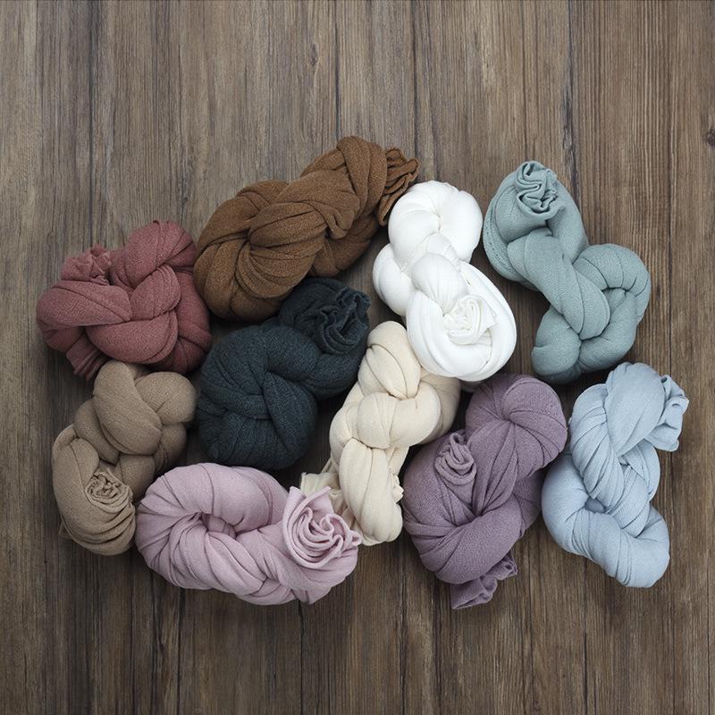 Double-Sided Velvet Baby Wrap for Newborn Photography