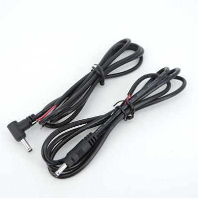 2pin DC Power 3.5x1.35mm Male Connector Cable 22AWG 3a Extension Cord Right Angel For Camera LED Lights