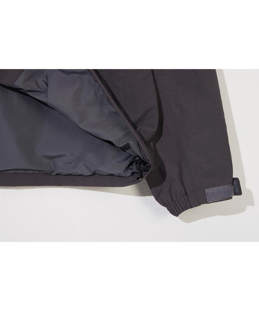 Dysfunct Cly Windbreaker Parka Jacket (Charcoal)