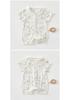 Newborn Summer Bamboo Bodysuit: Breathable Short Sleeve One-Piece Romper