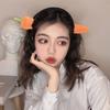 Samcos Headbands, Unique Headbands, Set of 2, Carrot and Fish Designs, Funny and Cute Fluffy Bunny Ears, Animal Cosplay, Halloween, Costume Parties,