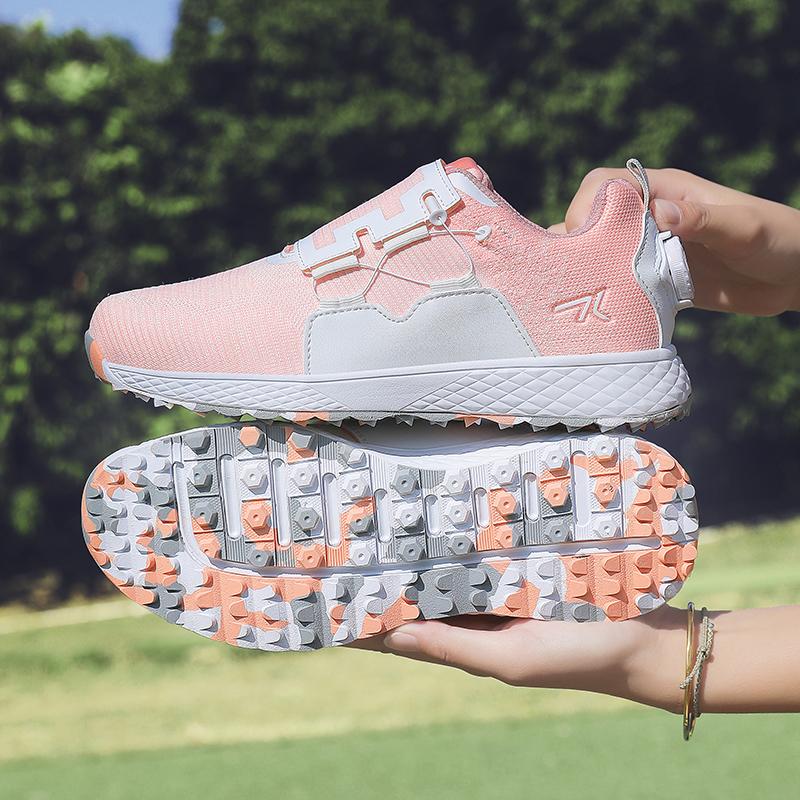 

Профессиональная обувь для гольфа Мужская и женская кожаная мода Съемные бутсы для гольфа Кроссовки для гольфа на открытом воздухе Без шипов для гольфа Прогулочная обувь 45