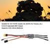 Brushless ESC 5.2?8.2V Adjustable BEC Output 2?6S Battery Support Electric Motor Speed Controller for 1/8 1/10 RC Car
