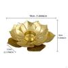 Lotus Candle Holder Set for Home Decoration