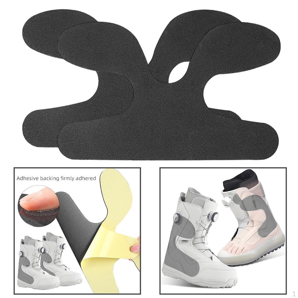 2 Pièces Protections Cheville pour Chaussures de Ski Portables pour Ajustement de Snowboard