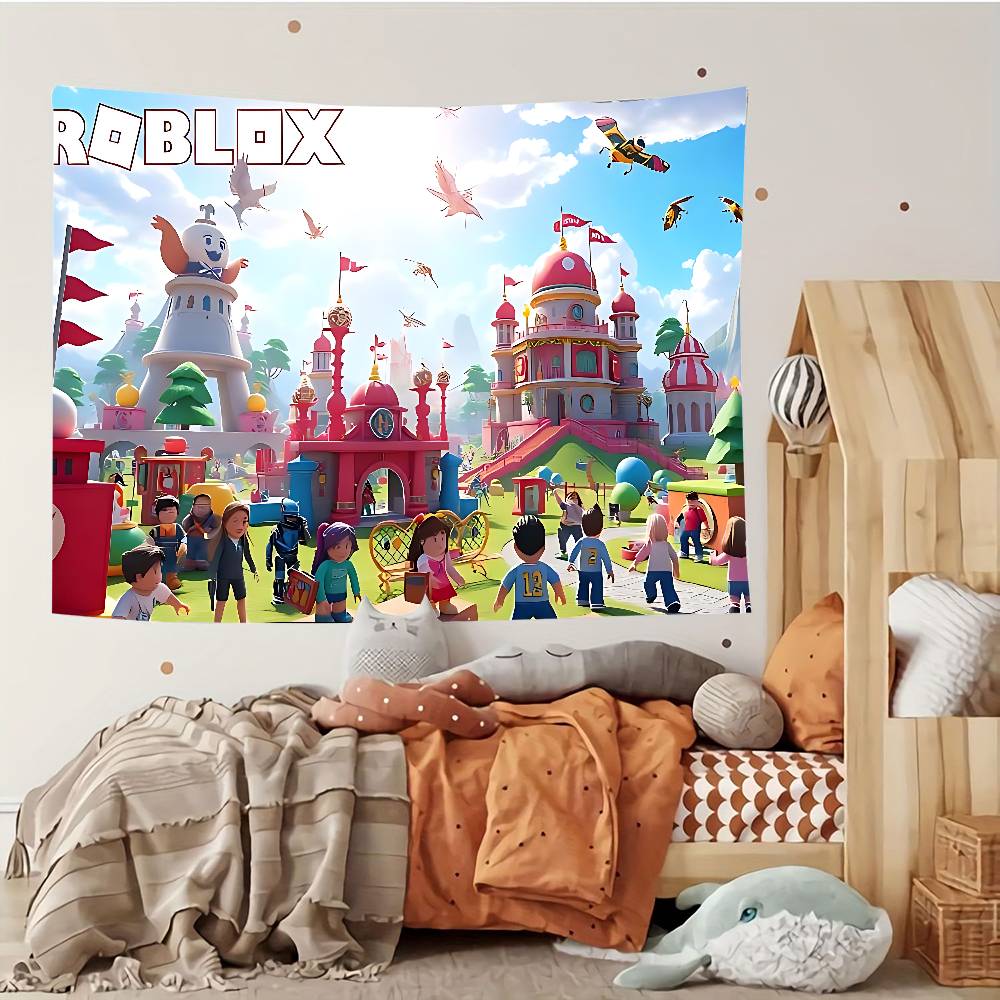 RRobloxsw Tapestry Customizable Tapestries Of Various Styleswall Hangings Celebrity Photo Printingwall Hangings