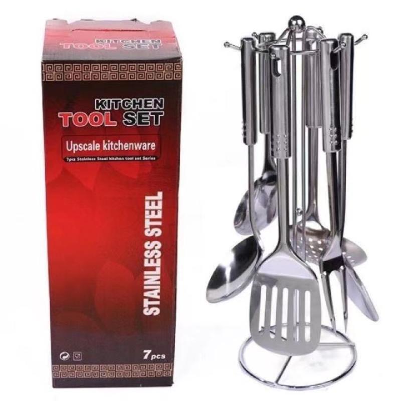 7In1 Stainless Steel Kitchen Utensil Tool Set Kitchenware Utensils & Gadgets
