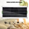 Kit de painel solar portátil de 300 W, 12 V, carregamento USB, controlador de placa de célula solar, células solares à prova d'água para telefone, RV, carro, MP3 PAD
