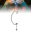 Portable Camping Lamp Hanger, Fly Coils Lantern Stand Magnetic Base Stand with   Holder for Garden and Hiking Trips