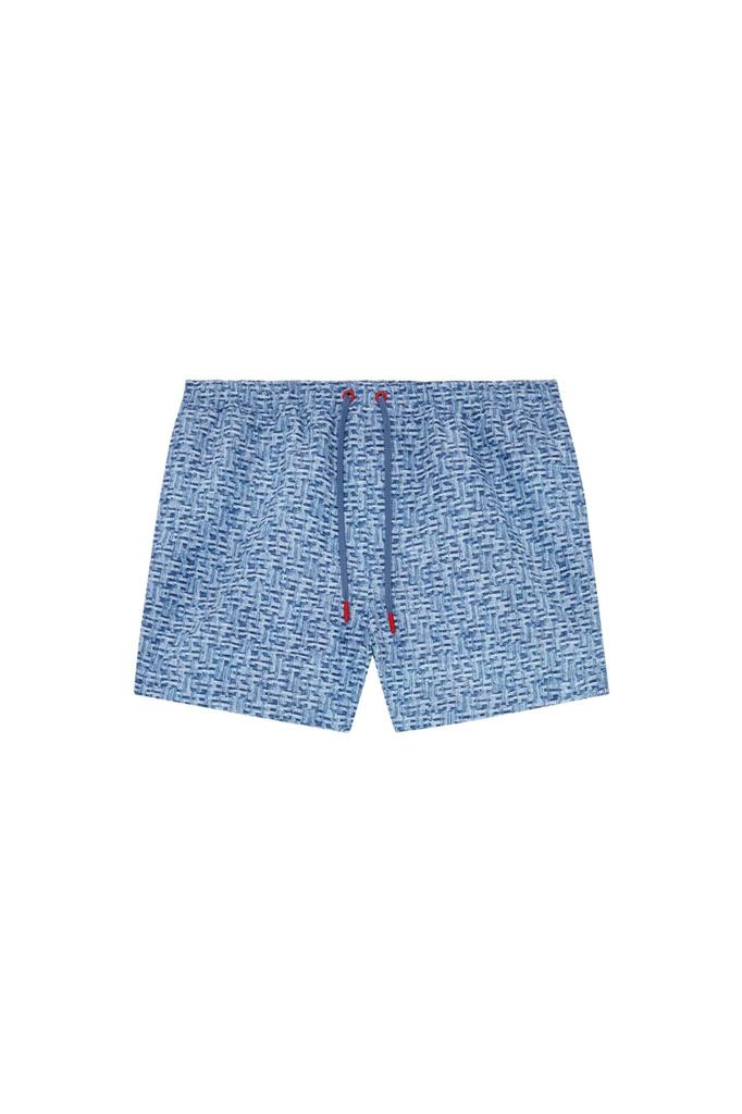 Diesel Men's Beachwear BMBX-KEN-37-ZIP A132240QIAY M Blue E6383