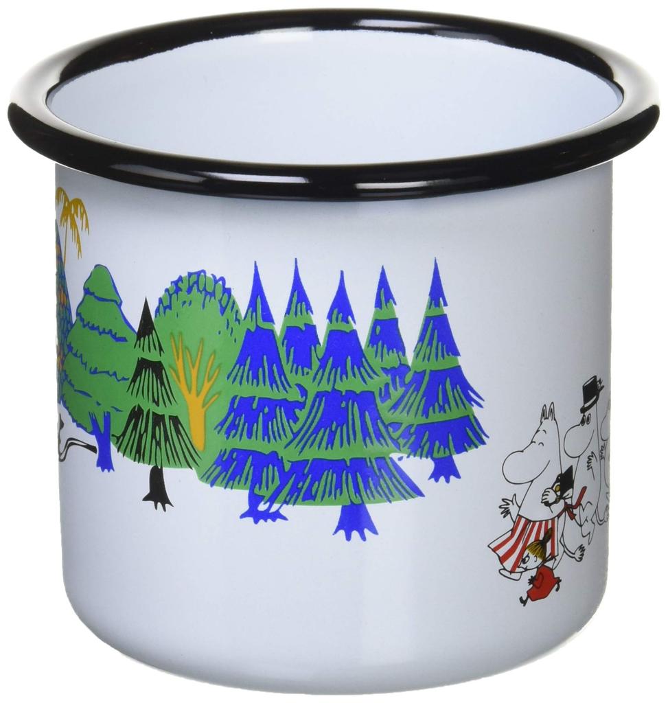 Officially Imported Muurla Moomin Moomin Village MRA060002 (Finland) Mug, Color,
