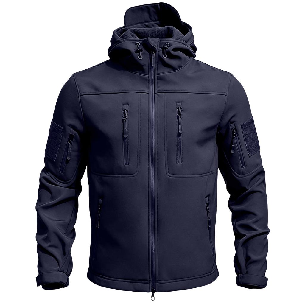 Men's Multifunctional Camouflage Winter Jacket for Outdoor Activities