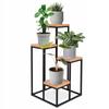 Metal standing flower stand for flowers 68 cm