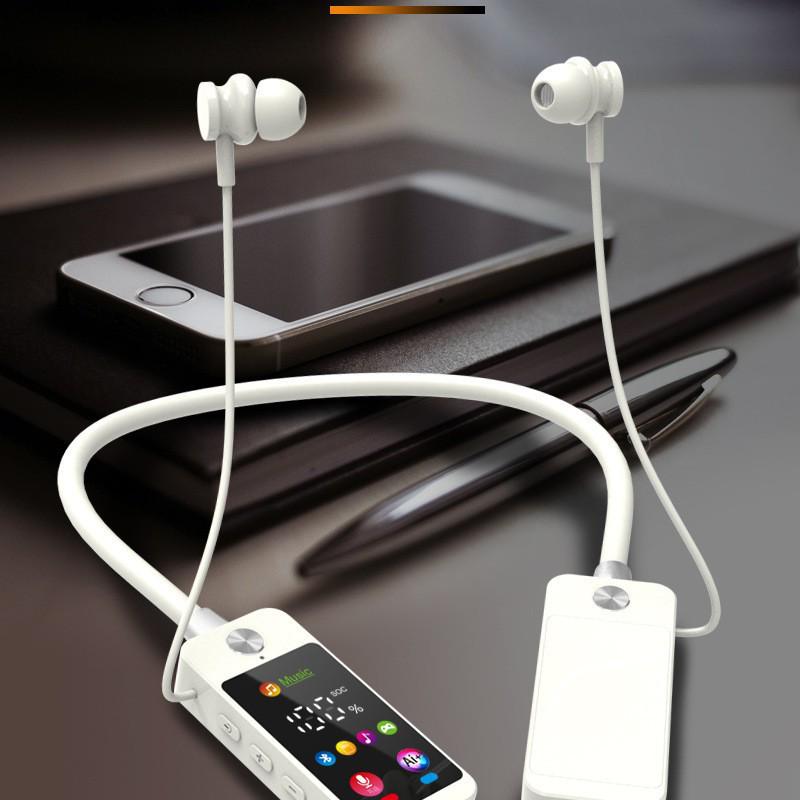 2026 S11 Wireless Neckband Earphones with Voice Changer & Bluetooth for Sports and Singing