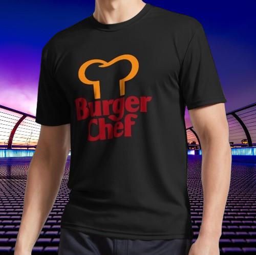 Burger Chef Logo T-Shirt Unisex Size S-5XL XXL