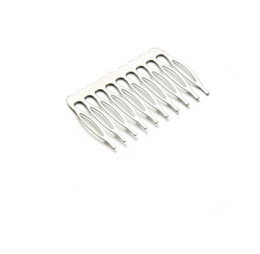 10pcs/lot 5/8/10 Teeth Metal Hair Comb Clips Claw Hairpins Hair Clips DIY Jewelry Findings For Women Wedding Hair Supplies