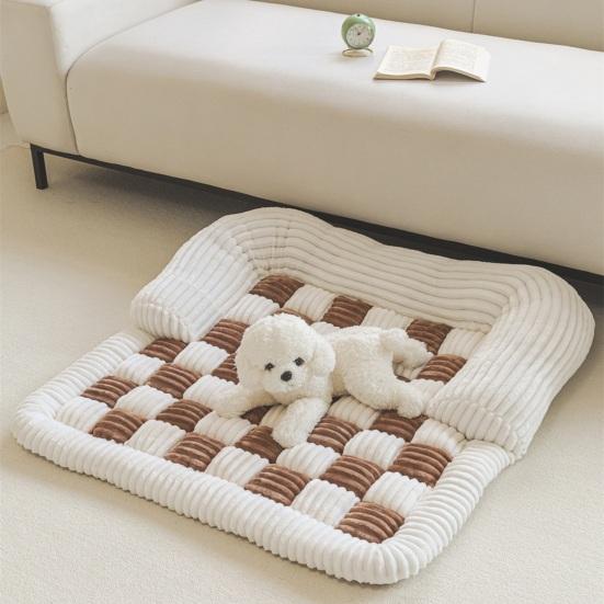 

Yousheng Pet Couch Cover Plush Dog Bed Mat Sofa Cover Washable Dog Sleeping Pad Pet Blanket Furniture Protector for Dogs Cats серый