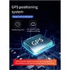 ELING Multi-function Display GPS Speedometer with Fatigue Driving Reminder Overspeed Alarm Time Altitude Solar Charging Boat RV