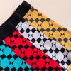 Trendige Herren-Seiden-Boxershorts - Glatte, bequeme Unterwäsche mit mittlerer Taille