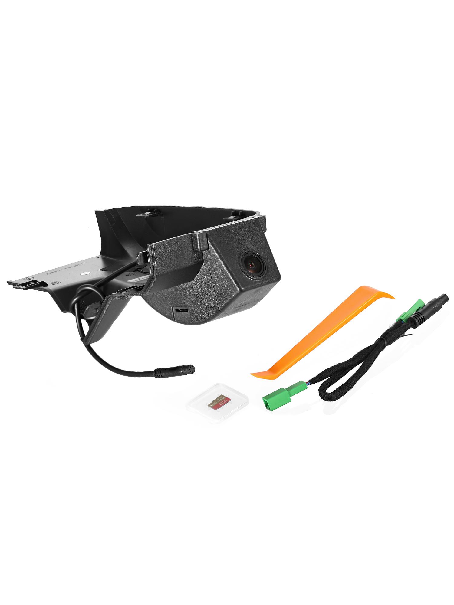 

скрытый видеорегистратор с USB-интерфейсом и разрешением 2K. для Geely Atlas Pro